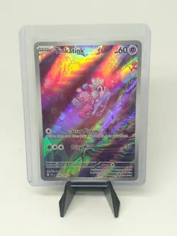 Tinkatink 216/193 Sv02: Paldea Evolved Illustration Rare Holo Pokemon 2023 - Image 1