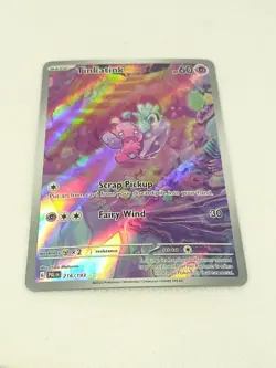 Tinkatink 216/193 Sv02: Paldea Evolved Illustration Rare Holo Pokemon 2023 - Image 3