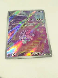 Tinkatink 216/193 Sv02: Paldea Evolved Illustration Rare Holo Pokemon 2023 - Image 4