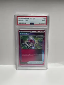 Reboot Pod Ace Spec PSA 9 2024 Pokemon Temporal Forces #158 - Image 1