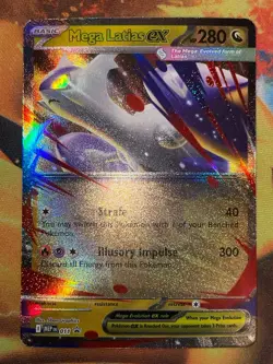 Mega Latias EX MEP 011 - Pokemon TCG Mega Evolutions - NM Black Star Promo - Image 1