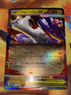 Mega Latias EX MEP 011 - Pokemon TCG Mega Evolutions - NM Black Star Promo - Image 2