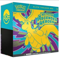 4x Pokemon Ascended Heroes ETB Elite Trainer Box Brand New PRESALE LOT OF 4 - Image 1