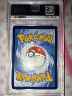 2023 Pokemon SVI En Basic Lightning Energy Hyper Rare #257 PSA 8 - Image 2