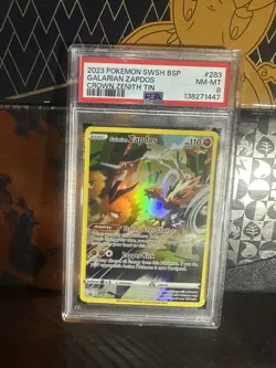Galarian Zapdos #SWSH283 Pokemon Promo PSA 8 - Image 1