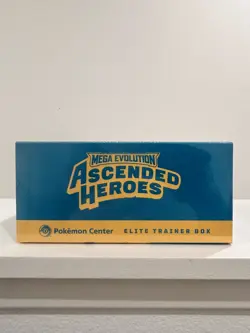 Pokemon TCG Ascended Heroes Pokemon Center Elite Trainer Box ETB Sealed InHand🔥 - Image 3