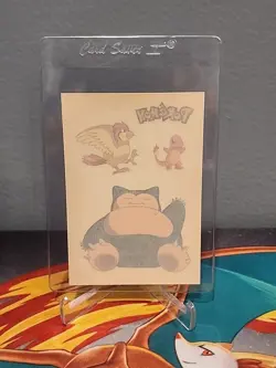 Pidgeotto Charmander Snorlax 2000 Pokemon Merlin Tattoo 7 / 20 - Image 3