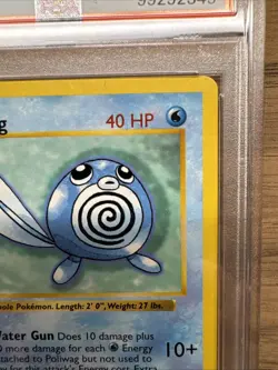1999 Pokemon First Edition Shadowless Poliwag Base Set 59/102 PSA 8 Vintage - Image 5