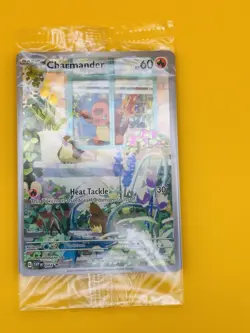 Pokemon TCG Charmander SVP 044 Obsidian Flames ETB Black Star Promo (SEALED) - Image 1