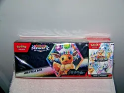 Sam’s Club Exclusive Pokemon Prismatic Evolutions Surprise Box & Booster Bundle - Image 1