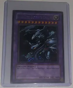Yu-Gi-Oh! Blue-Eyes Ultimate Dragon JMP-EN005 Secret Rare Limited Edition - Image 1