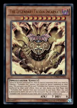 The Legendary Exodia Incarnate BLTR-EN051 UR Battles of Legend Yu-Gi-Oh NM - Image 1