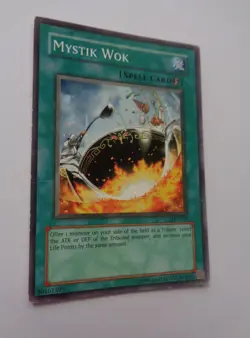 Mystik Wok AST-036 (Common, Unlimited, Moderately Played / MP) Yugioh - Image 1