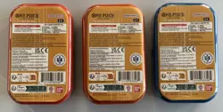 One Piece OP-13 Tin Set Vol 2 (3 Tins) | Factory Sealed | Bandai - Image 2