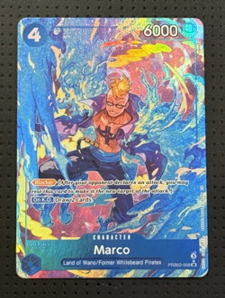 One Piece #PRB02-008 Marco Super Rare SR (Alternate Art) The Best Vol. 2 - Image 1