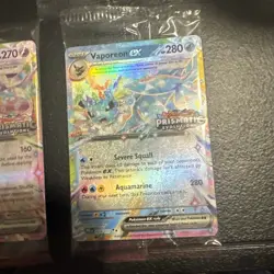STAMPED Sealed Prismatic Evolutions Eeveelutions EX Promo Cards Set! All NM - Image 2