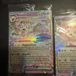 STAMPED Sealed Prismatic Evolutions Eeveelutions EX Promo Cards Set! All NM - Image 4