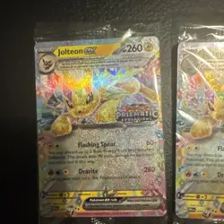 STAMPED Sealed Prismatic Evolutions Eeveelutions EX Promo Cards Set! All NM - Image 5
