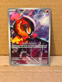 Pokemon TCG Charcadet 022 MEP Promo Me: Mega Evolution Promo Cards Near Mint - Image 1