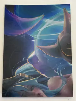 Puzzle Piece Beautiful Girl Goddess Story Anime Collectible Card - Image 1