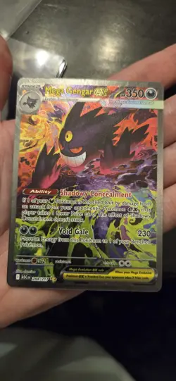 Pokemon Mega Gengar EX SIR Card 284/217 English gradeable - Image 1