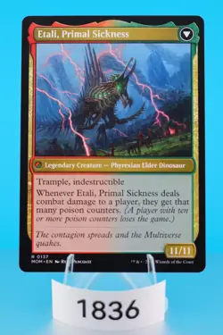 MTG Etali, Primal Conqueror March of the Machine Regular #137 - Image 2