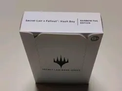 Fallout: Vault Boy Rainbow Foil Sealed Secret Lair MtG Magic the Gathering - Image 1