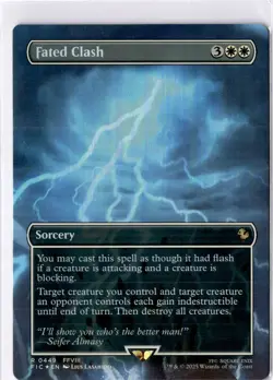 NM - Fated Clash (Borderless) 449 R Commander: FINAL FANTASY - Image 1