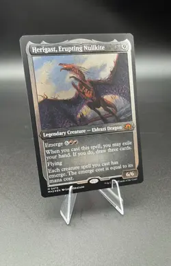 MTG; Herigast, Erupting Nullkite; Foil Etched; Modern Horizons 3; NM Unplayed - Image 1