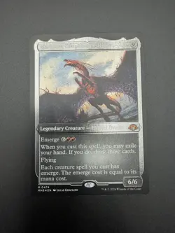 MTG; Herigast, Erupting Nullkite; Foil Etched; Modern Horizons 3; NM Unplayed - Image 2