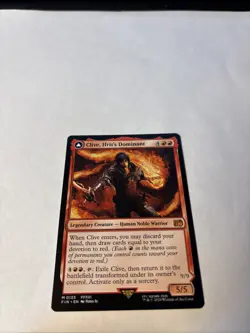 Clive Ifrit's Dominant Magic: The Gathering Final Fantasy NM Condition - Image 1