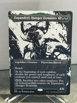 Zopandrel, Hunger Dominus Showcase Phyrexia: All Will Be One Regular NM 315 LC1 - Image 1