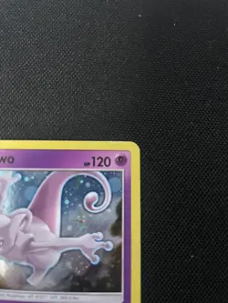 Mewtwo #SM77 Sun & Moon Promo - Cosmos Holo Pokemon Card - Image 3