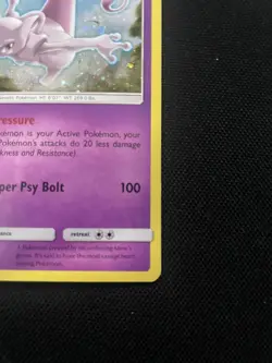 Mewtwo #SM77 Sun & Moon Promo - Cosmos Holo Pokemon Card - Image 5