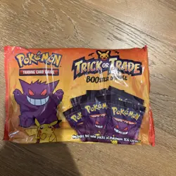 2022 Pokemon TCG Trick Or Trade Booster Halloween Mini Packs Factory Sealed - Image 1