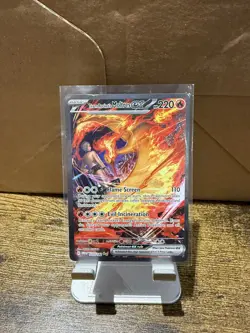 Team Rocket's Moltres EX 229/182 Pokemon Destined Rivals SIR TCG RARE 🚚✅ - Image 1
