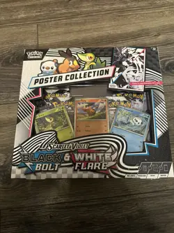 Pokemon black bolt & white flare poster collection- factory sealed - Image 1