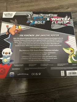 Pokemon black bolt & white flare poster collection- factory sealed - Image 2