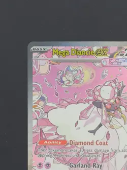 Pokemon Mega Diancie EX 282/217 SIR Special Illustration Rare Ascended Heroes NM - Image 2