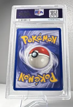 Pokemon TCG 2000 Team Rocket Dark Blastoise 20/82 1st Edition Rare PSA 9 English - Image 2