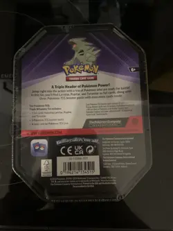 Pokemon TCG Tyranitar Triple Whammy 3 Pack Tin - FACTORY SEALED / NEW - Image 4