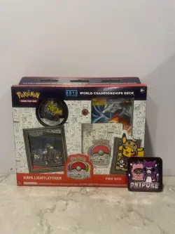 POKEMON TCG: 2019 World Championship Deck-KAYA LICHTLEITNER Factory Sealed - Image 1