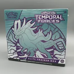 Pokemon Pokemon TCG Scarlet & Violet Temporal Forces Elite Trainer Box SEALED - Image 1