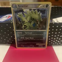Tyranitar, Reverse Holo Rare 2010 Pokemon, Unleashed, #26/95 NM - Image 4