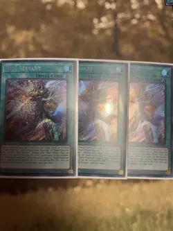 Konami Yu-Gi-Oh! Soul Servant Spell Card Lot of 3 Holo Limited LDS3-EN095 - Image 1
