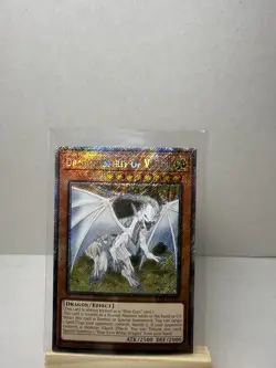 Yu-Gi-Oh! Dragon Spirit of White LCKC-EN265 1st Edition Effect Holo ATK/2500 - Image 1