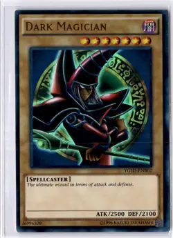 NM - Dark Magician (B) YGLD-ENB02 Ultra Rare King of Games: Yugi's Legendary Dec - Image 1