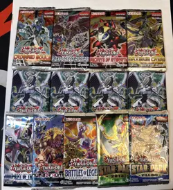 Sealed Yu-Gi-Oh Booster Pack Bundle Lot | Early 2000s | Unsearched | $75 Value - Image 1