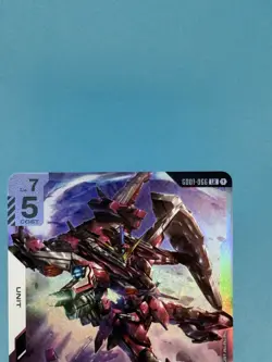 Gundam Card Game Newtype Rising Justice Gundam GD01-066 LR - Image 2