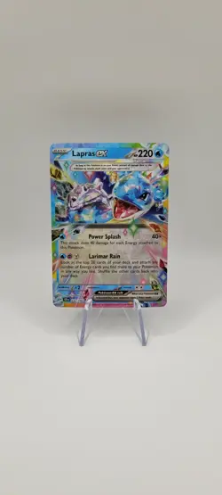 Pokemon TCG: Lapras ex 032/142 Double Rare Holo Card -Stellar Crown NM - Image 1